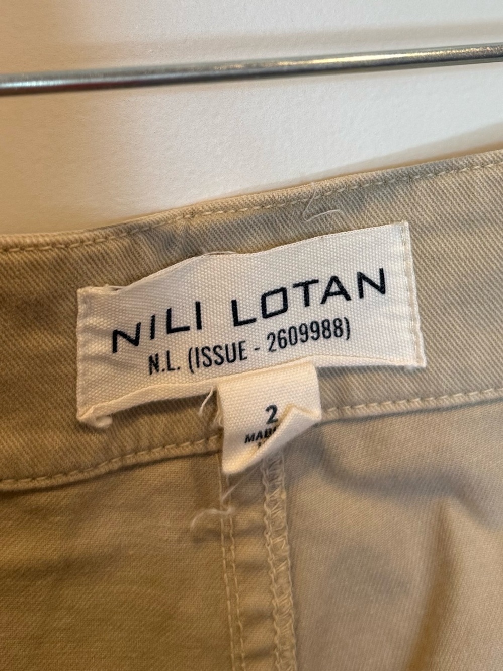 Nili Lotan Jenna Desert Sand 2 Pants - Picture 10 of 11